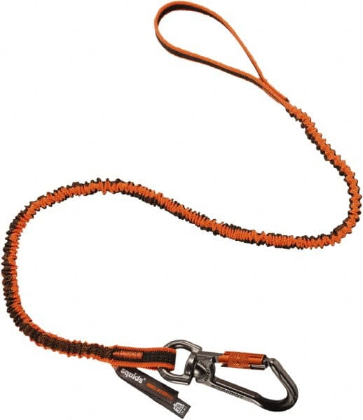 Ergodyne - 70" Tool Lanyard - Carabiner Connection, Orange - Exact Tooling