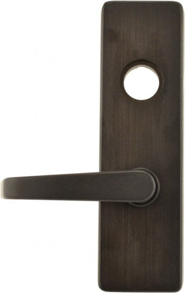 Stanley - Oil Rubbed Bronze Finish, Steel Lever Trim - Left Hand Reverse, For Exit Devices - Exact Tooling