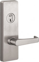 Stanley - Satin Stainless Steel Finish, Steel Lever Trim - Nonhanded, For Exit Devices - Exact Tooling