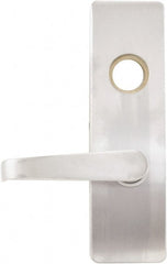 Stanley - Satin Stainless Steel Finish, Steel Lever Trim - Left Hand, For Exit Devices - Exact Tooling