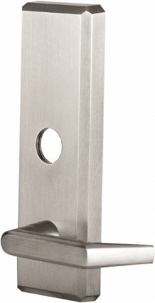 Stanley - Satin Chrome Finish, Steel Lever Trim - Nonhanded, For Exit Devices - Exact Tooling