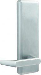 Stanley - Satin Chrome Finish, Steel Lever Trim - Nonhanded, For Exit Devices - Exact Tooling