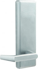 Stanley - Satin Chrome Finish, Steel Lever Trim - Nonhanded, For Exit Devices - Exact Tooling