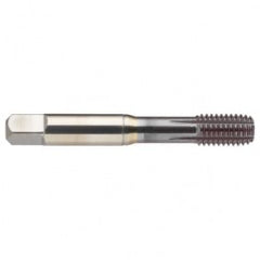 8-36 Dia. - 2BX - 4 FL - Cobalt Semi-Bott Tap FORM-C-TiCN - Exact Tooling