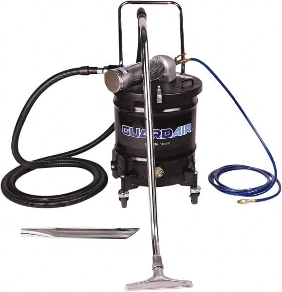 Guardair - 20 Gal, Steel Tank, Wet/Dry, Vacuum - 5 hp - Exact Tooling