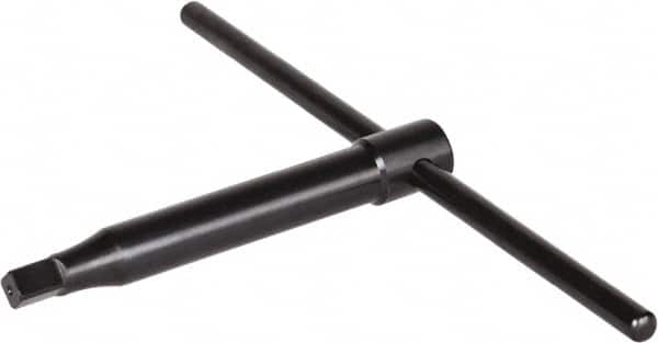 Samchully - 4" Chuck Diam Compatibility, Lathe Chuck T-Wrench - Compatible with SC-110 Chucks, 0.315" Actual Key Square Size - Exact Tooling