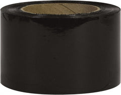 Made in USA - 3" x 1,000' 80 Gauge Black Bunding Stretch Film - Exact Tooling