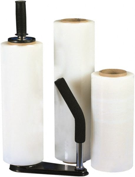 Made in USA - 18" x 1,500' 90 Gauge Clear Blown Hand Stretch Film - Exact Tooling