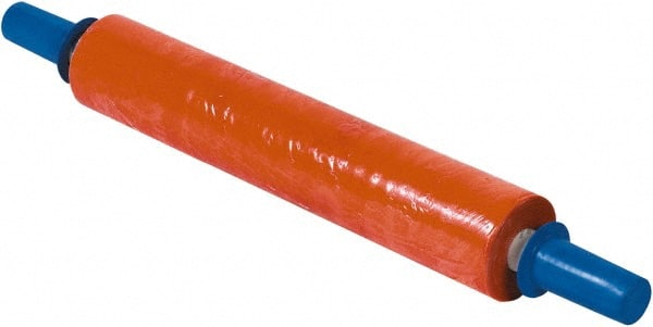 GoodWrappers - 20" x 1,000' 80 Gauge Orange Cast Stretch Film - Exact Tooling