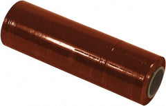 Made in USA - 18" x 1,500' 80 Gauge Red Cast Hand Stretch Film - Exact Tooling