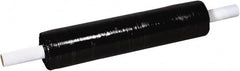 Made in USA - 20" x 1,000' 80 Gauge Black Extended Core Cast Stretch Film - Exact Tooling