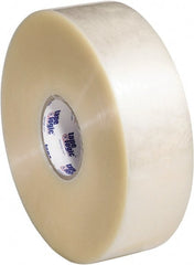 Tape Logic - 3" x 1,000 Yd Clear Hot Melt Adhesive Packaging Tape - Polypropylene Film Backing, 1.9 mil Thick, 22 Lb Tensile Strength - Exact Tooling