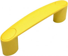 Electro Hardware - 5.91" Between Centers 0.33" Hole, Polyamide External Pull Handle - 1.22" Handle Width, 1.89" Handle Height, 7.13" OAL, Plastic Finish - Exact Tooling