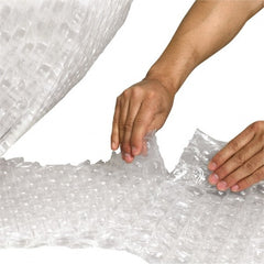 Made in USA - 300' Long x 48" Wide x 3/16" Thick, Bubble Roll - Clear - Exact Tooling