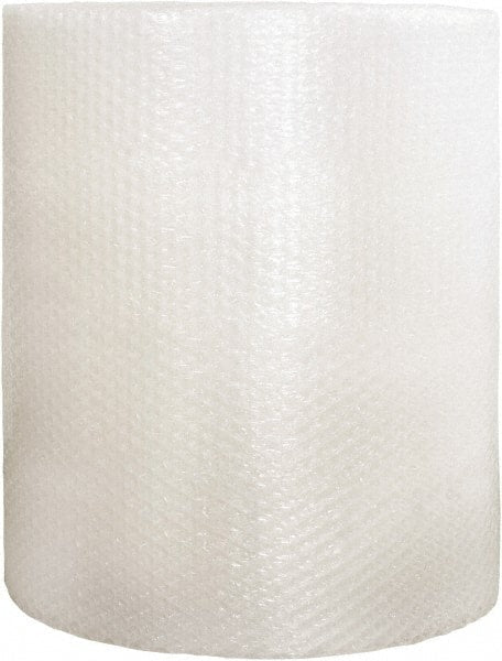 Made in USA - 250' Long x 48" Wide x 1/2" Thick, Bubble Roll - Clear - Exact Tooling