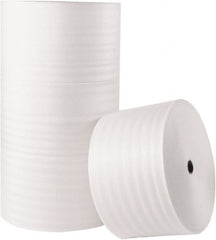 Made in USA - 350' Long x 24" Wide x 1/8" Thick, Polyethylene Foam - White - Exact Tooling