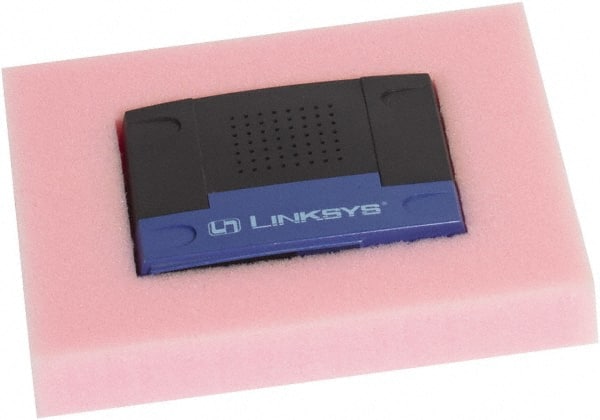 Made in USA - 24" Long x 24" Wide, Antistatic Pick & Pack Foam - Pink, Standard Grade - Exact Tooling