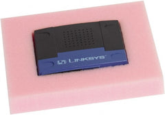 Made in USA - 24" Long x 24" Wide, Antistatic Pick & Pack Foam - Pink, Standard Grade - Exact Tooling