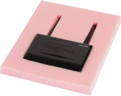 Made in USA - 24" Long x 24" Wide, Antistatic Pick & Pack Foam - Pink, Standard Grade - Exact Tooling
