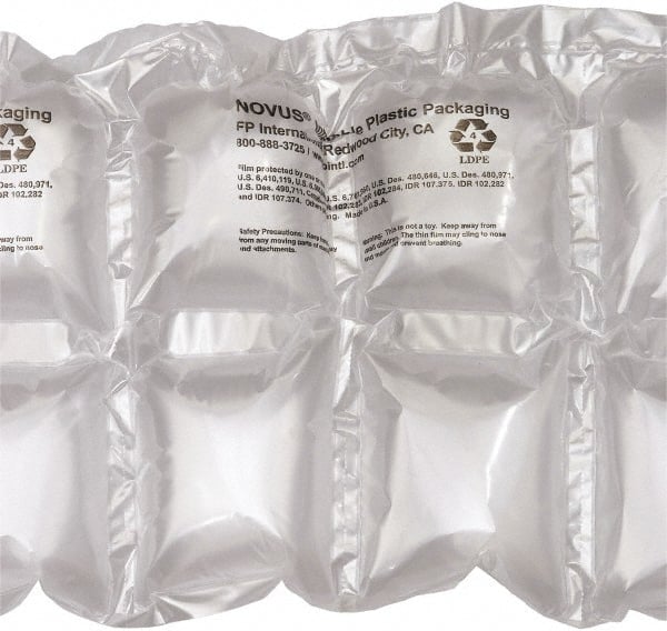 Made in USA - 7" Wide, Air Pillows - Clear - Exact Tooling