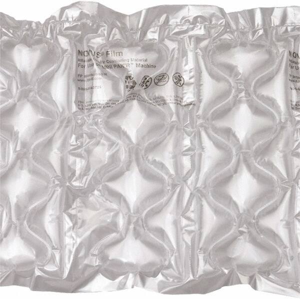 Made in USA - 6" Wide x 1-1/4" Thick, Air Pillows - Clear - Exact Tooling