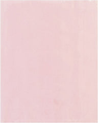 Value Collection - 3" Long x 2" Wide, 4 mil Thick, Open Top Antistatic Poly Bag - Pink, Heavy-Duty Grade - Exact Tooling
