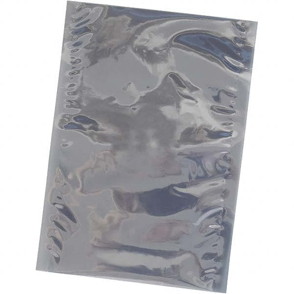 Made in USA - 12" Long x 8" Wide, 3 mil Thick, Open Top Open End Static Protection Bag - Transparent, Standard Grade - Exact Tooling