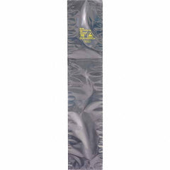 Made in USA - 25" Long x 12" Wide, 3.1 mil Thick, Open Top Static Shield Bag - Transparent, Metal-In, Standard Grade - Exact Tooling