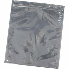Made in USA - 6" Long x 4" Wide, 3 mil Thick, Self Seal Recloseable Zip Top Static Protection Bag - Transparent, Standard Grade - Exact Tooling