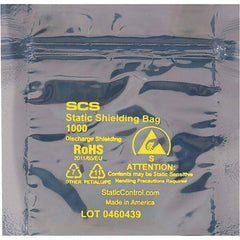 Made in USA - 24" Long x 24" Wide, 3.1 mil Thick, Self Seal Static Shield Bag - Transparent, Metal-In, Standard Grade - Exact Tooling