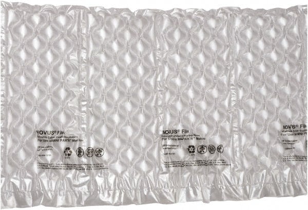 Made in USA - 6" Wide x 1/2" Thick, Air Pillows - Clear - Exact Tooling