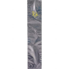 Made in USA - 26" Long x 4" Wide, 3.1 mil Thick, Open Top Static Shield Bag - Transparent, Metal-In, Standard Grade - Exact Tooling
