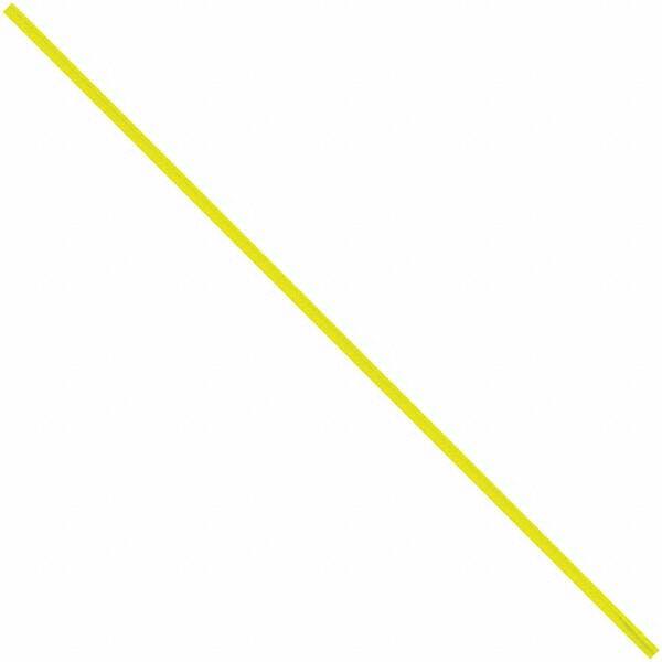 Made in USA - 8" Long, Bag Tie - Yellow - Exact Tooling