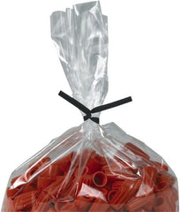 Made in USA - 5" Long, Bag Tie - Black - Exact Tooling