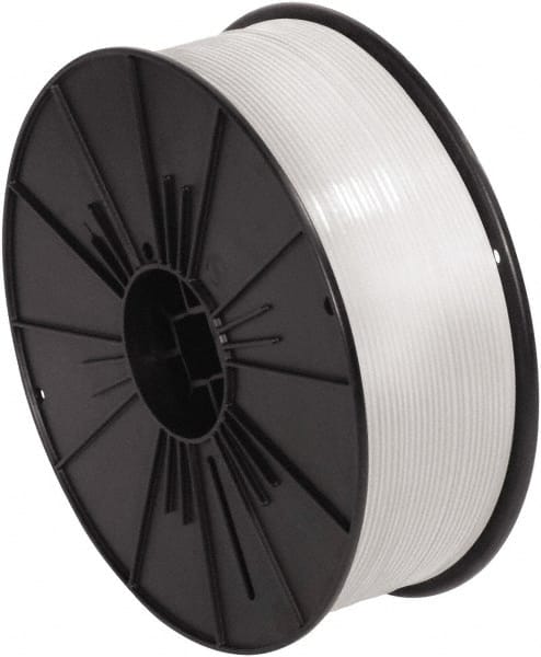 Made in USA - 7,000" Long, Bag Tie - White - Exact Tooling