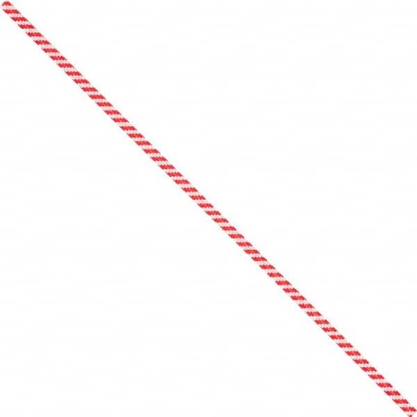 Made in USA - 5" Long, Bag Tie - Red/White - Exact Tooling