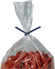 Made in USA - 9" Long, Bag Tie - Blue - Exact Tooling