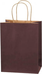 Made in USA - Kraft Grocery Bag - 8 x 4-1/2 x 10-1/4, Brown - Exact Tooling