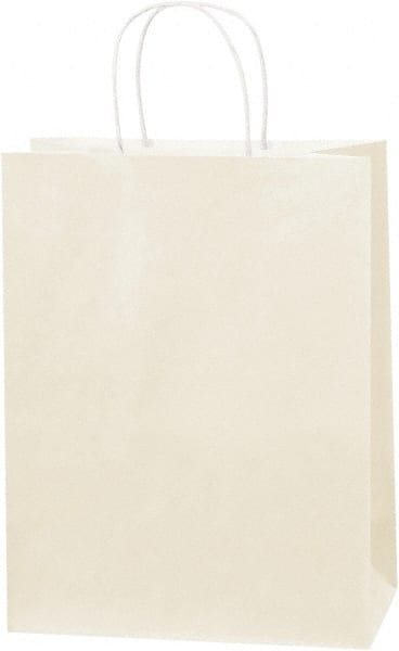 Made in USA - Kraft Grocery Bag - 10 x 5 x 13, French Vanilla - Exact Tooling