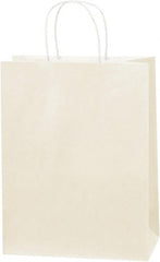 Made in USA - Kraft Grocery Bag - 10 x 5 x 13, French Vanilla - Exact Tooling