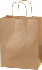 Made in USA - Kraft Grocery Bag - 8 x 4-1/2 x 10-1/4, Kraft - Exact Tooling
