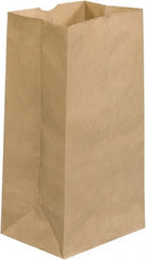 Made in USA - Kraft Grocery Bag - 8-1/4 x 6-1/8 x 15-7/8, Kraft - Exact Tooling