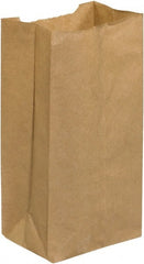 Made in USA - Kraft Grocery Bag - 4-3/4 x 2-15/16 x 8-9/16, Kraft - Exact Tooling