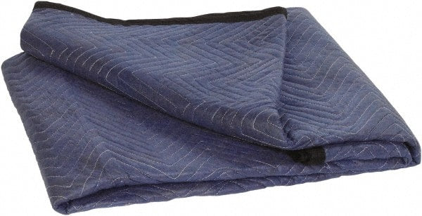 Value Collection - 72" Long x 80" Wide Cotton/Poly Blend Tarp & Dust Cover - Blue - Exact Tooling