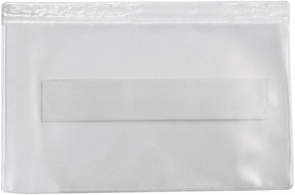 Superscan - 50 Piece Clear Press-On Vinyl Envelope - 2" High x 3-1/2" Wide - Exact Tooling