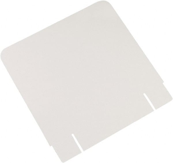 Made in USA - 23-3/4" Wide, 1 Compartment, 200#/ECT-32-B Corrugated Pamphlet & Literature Displays - White - Exact Tooling
