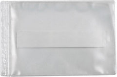 Superscan - 50 Piece Clear Press-On Vinyl Envelope - 4" High x 8" Wide - Exact Tooling