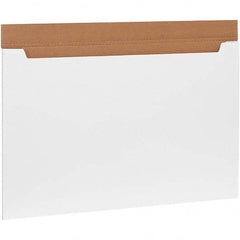 Made in USA - 24" Wide x 36" Long x 2-1/2" High Rectangle Crush Proof Mailers - 1 Wall, White - Exact Tooling