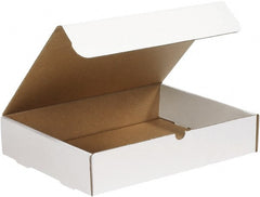 Made in USA - 24" Wide x 30" Long x 4" High Rectangle Crush Proof Mailers - 1 Wall, White - Exact Tooling