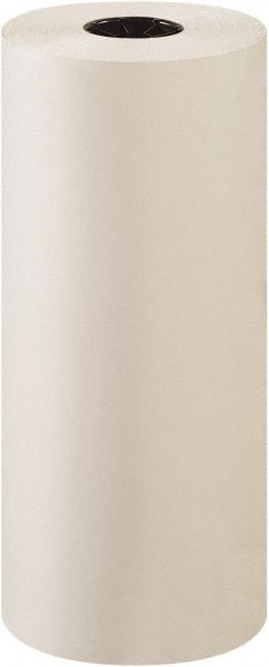 Value Collection - 1,440' Long x 20" Wide Roll of White Newsprint Paper - 30 Lb Paper Weight - Exact Tooling